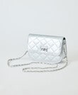 Mac & Ellie Crossbody Bag, Silver Chain product photo View 03 S