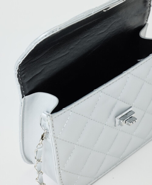 Mac & Ellie Crossbody Bag, Silver Chain product photo View 06 L