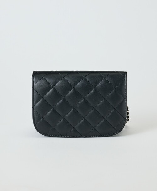 Mac & Ellie Crossbody Bag, Black Chain product photo View 02 L