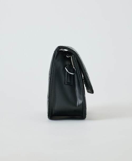 Mac & Ellie Crossbody Bag, Black Chain product photo View 04 L