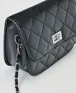 Mac & Ellie Crossbody Bag, Black Chain product photo View 05 S