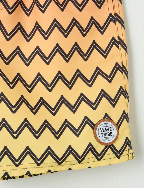 Wavetribe Stripe Swim Short, Ombre Orange product photo View 02 L