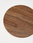Amy Piper Grove Coaster Set, 4-Piece , Dark Wood, Veneer product photo View 03 S