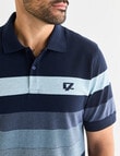 Line 7 Luther Short Sleeve Polo Shirt, Navy product photo View 04 S