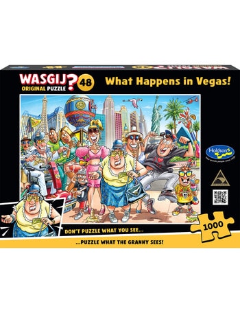 Wasgij #48 What Happens In Vegas! 1000-Piece Puzzle product photo