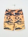Wavetribe Island Swim Short, Orange product photo