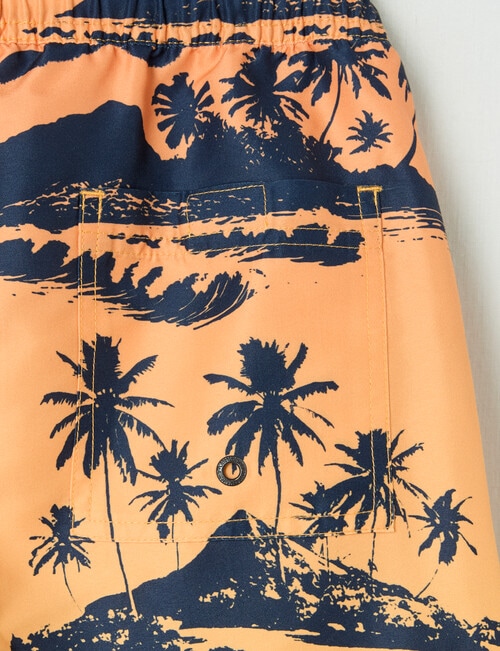 Wavetribe Island Swim Short, Orange product photo View 03 L