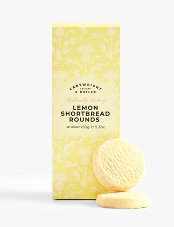Cartwright & Butler Lemon Shortbread Carton, 150g product photo