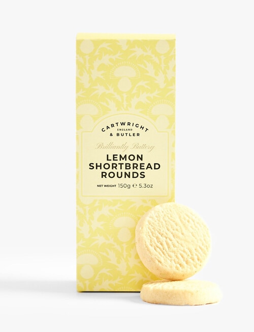 Cartwright & Butler Lemon Shortbread Carton, 150g product photo