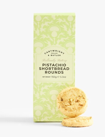 Cartwright & Butler Pistachio Shortbread Carton, 150g product photo