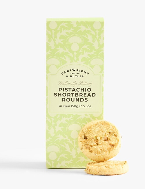 Cartwright & Butler Pistachio Shortbread Carton, 150g product photo