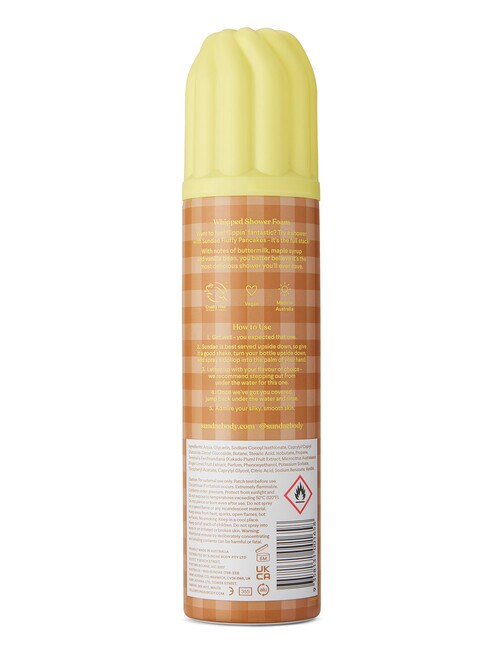 Sundae Whipped Shower Foam, Fluffy Pancakes product photo View 29 L