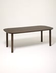 LUCA Furniture Geneva Dining Table 2.1m, Espresso product photo