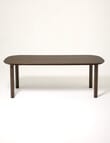 LUCA Furniture Geneva Dining Table 2.1m, Espresso product photo View 02 S