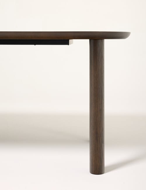LUCA Furniture Geneva Dining Table 2.1m, Espresso product photo View 05 L