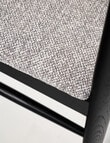 LUCA Furniture Cove Dining Chair, Silver & Black product photo View 06 S