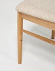 LUCA Furniture Cove Dining Chair, Sand & Natural product photo View 06 S