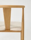 LUCA Furniture Cove Dining Chair, Sand & Natural product photo View 07 S