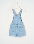 Mac & Ellie Embroidered Fruit Shortall, Washed Blue product photo View 02 S