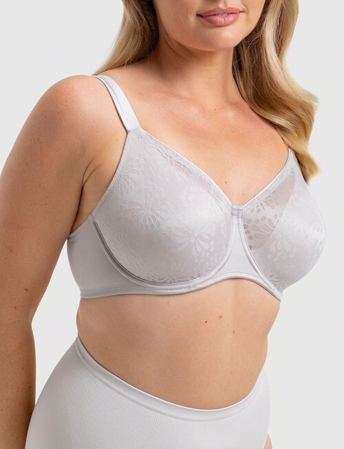 Triumph Lacy Minimiser, Pearl Grey product photo View 02 L