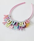 Mac & Ellie Happy Birthday Headband product photo View 03 S