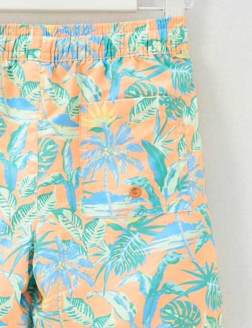 Wavetribe Swim Short, Dark Peach product photo View 04 L