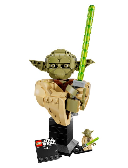 Lego Star Wars Yoda Bust, 75438 product photo View 03 L