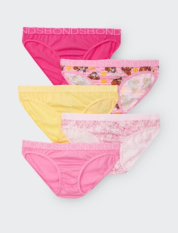 Licensed Paw Patrol Girls Bikini Brief, 5-Pack, Skyes the Limit product photo