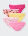 Licensed Paw Patrol Girls Bikini Brief, 5-Pack, Skyes the Limit product photo View 02 S