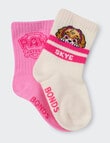 Licensed Paw Patrol Crew Sock, 2-Pack, Skye's The Limit product photo View 04 S