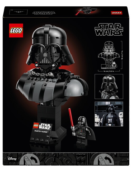 Lego Star Wars Darth Vader Bust, 75439 product photo View 08 L