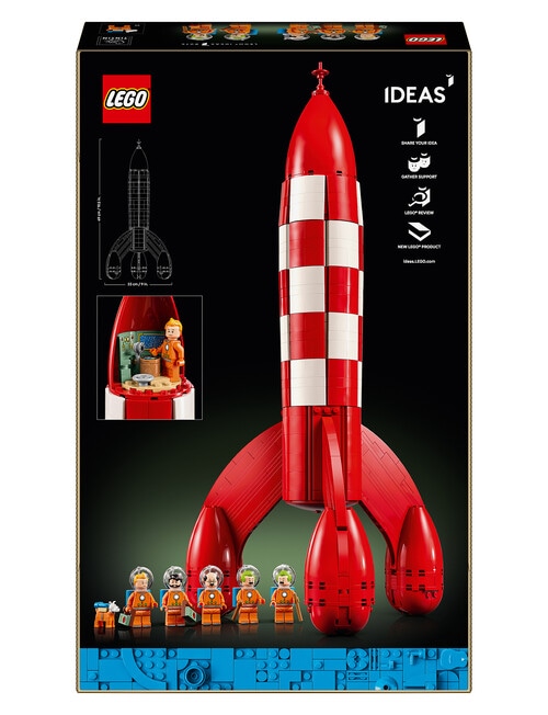 LEGO Ideas Tintin&reg; Moon Rocket product photo View 02 L
