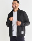 Line 7 Farrel Fleece Full Zip Sweatshirt, Charcoal product photo