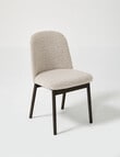 LUCA Furniture Hudson Dining Chair, Beige/Brown product photo