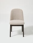 LUCA Furniture Hudson Dining Chair, Beige/Brown product photo View 02 S