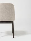 LUCA Furniture Hudson Dining Chair, Beige/Brown product photo View 06 S