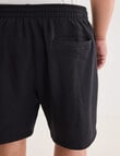 Gasoline King Size Fleece Short, Black product photo View 05 S