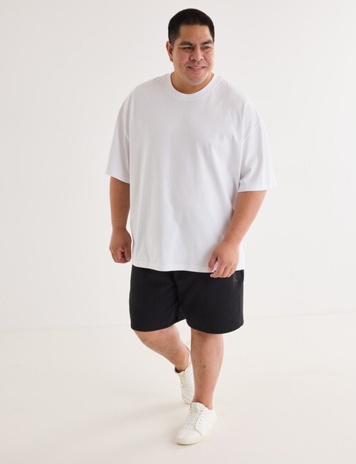 Gasoline King Size Fleece Short, Black product photo View 03 L