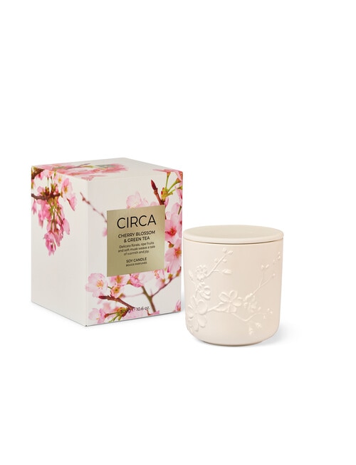 CIRCA Candle, 300g, Cherry Blossom & Green Tea product photo View 02 L