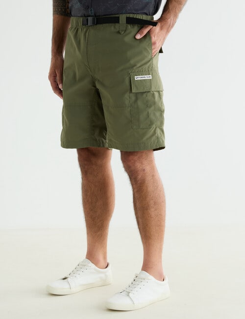 Line 7 On Shore FC Short, Khaki product photo