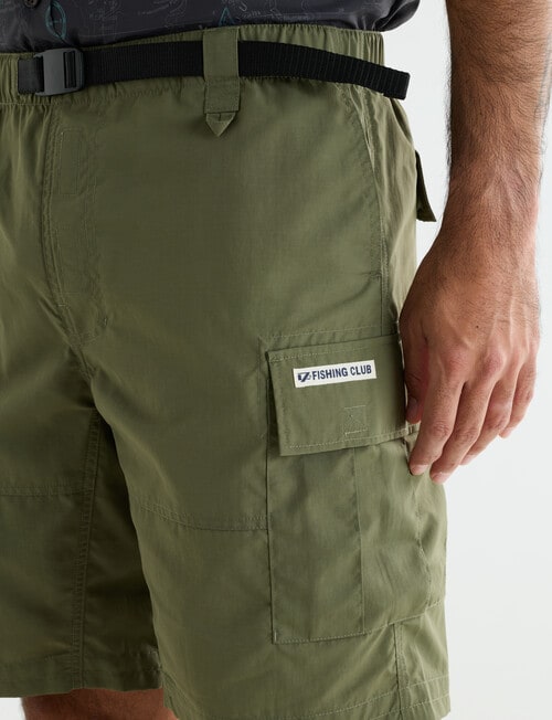 Line 7 On Shore FC Short, Khaki product photo View 04 L
