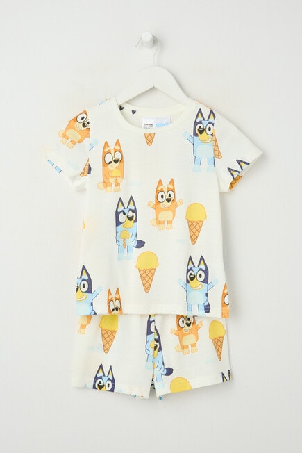 Licensed Licensed Bluey Ice Cream PJ Set, Mango, 2-8 product photo
