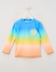 Wavetribe Ombre Long Sleeve Rash Top, Multi product photo