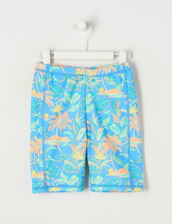 Wavetribe All Over Print Rash Short, Blue product photo
