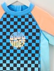 Wavetribe Check Rashsuit, Multi product photo View 02 S