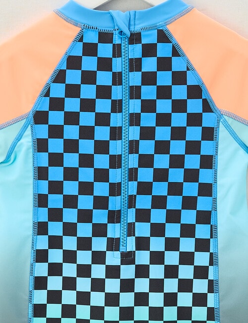 Wavetribe Check Rashsuit, Multi product photo View 03 L