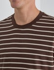 Gasoline Relaxed Ryder Tee, Espresso product photo View 05 S