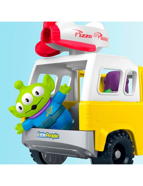 Fisher Price Little People Disney & Pixar Toy Story, Pizza Planet Truck & Buzz Lightyear product photo View 05 L