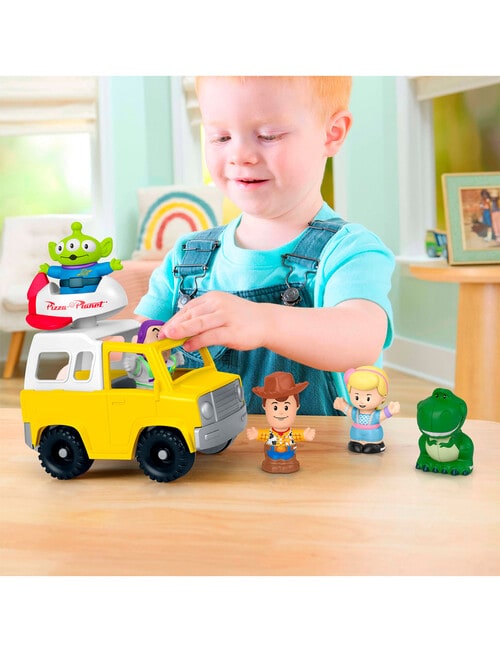 Fisher Price Little People Disney & Pixar Toy Story, Pizza Planet Truck & Buzz Lightyear product photo View 07 L