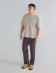 Gasoline Relaxed Ryder Tee, White product photo View 03 S